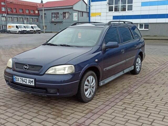 Синій Опель Астра, об'ємом двигуна 1.6 л та пробігом 170 тис. км за 2999 $, фото 15 на Automoto.ua