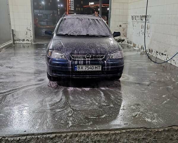 Синий Опель Астра, объемом двигателя 1.8 л и пробегом 480 тыс. км за 2000 $, фото 6 на Automoto.ua