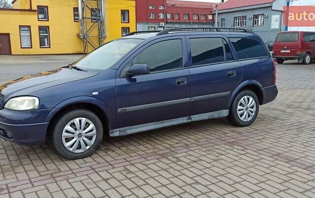 Синій Опель Астра, об'ємом двигуна 1.6 л та пробігом 170 тис. км за 2999 $, фото 3 на Automoto.ua