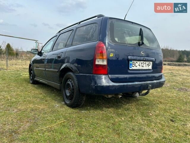 Синий Опель Астра, объемом двигателя 1.7 л и пробегом 388 тыс. км за 2000 $, фото 6 на Automoto.ua