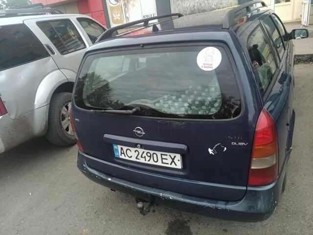 Синій Опель Астра, об'ємом двигуна 2 л та пробігом 323 тис. км за 2050 $, фото 3 на Automoto.ua