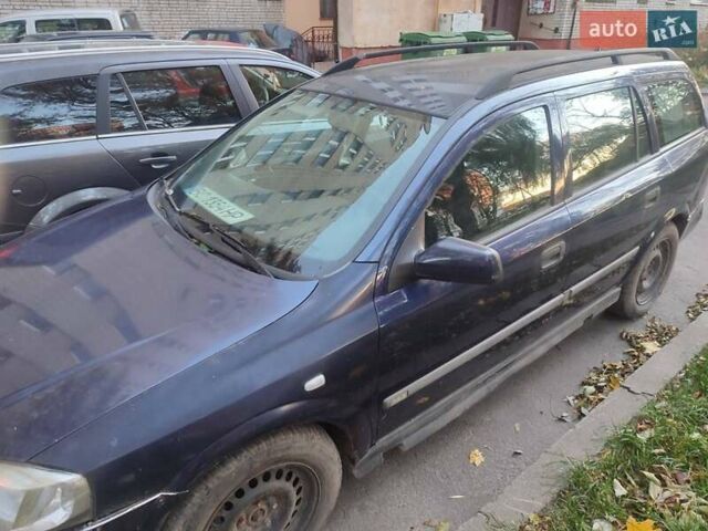 Синій Опель Астра, об'ємом двигуна 2 л та пробігом 350 тис. км за 1500 $, фото 4 на Automoto.ua