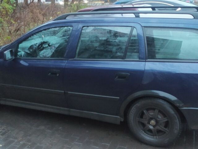 Синий Опель Астра, объемом двигателя 1.6 л и пробегом 378 тыс. км за 1700 $, фото 6 на Automoto.ua