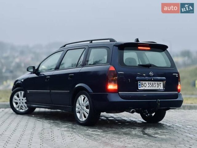 Синий Опель Астра, объемом двигателя 1.7 л и пробегом 270 тыс. км за 2799 $, фото 10 на Automoto.ua