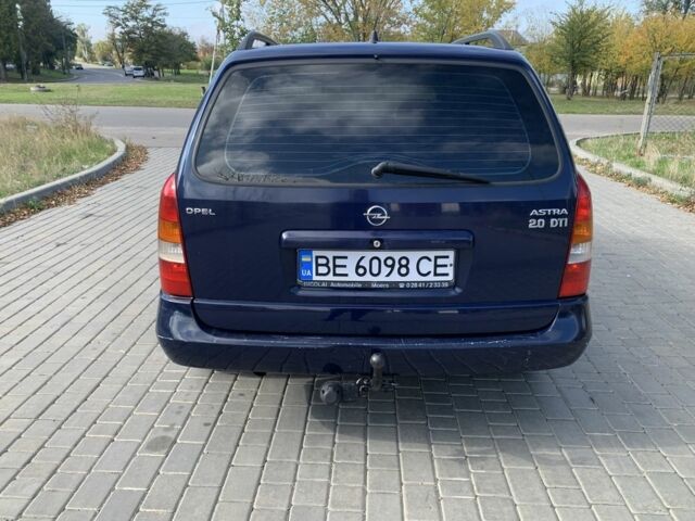 Синий Опель Астра, объемом двигателя 0 л и пробегом 350 тыс. км за 3300 $, фото 5 на Automoto.ua