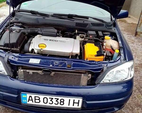 Синій Опель Астра, об'ємом двигуна 1.6 л та пробігом 170 тис. км за 4200 $, фото 4 на Automoto.ua