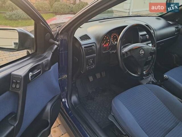 Синій Опель Астра, об'ємом двигуна 1.6 л та пробігом 233 тис. км за 3450 $, фото 46 на Automoto.ua