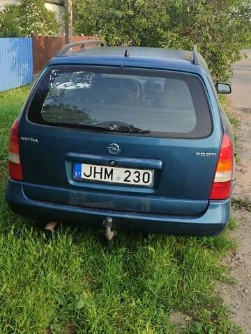 Синій Опель Астра, об'ємом двигуна 2 л та пробігом 300 тис. км за 900 $, фото 2 на Automoto.ua