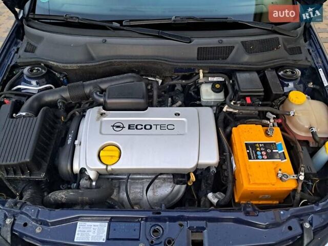 Синій Опель Астра, об'ємом двигуна 1.6 л та пробігом 233 тис. км за 3450 $, фото 65 на Automoto.ua