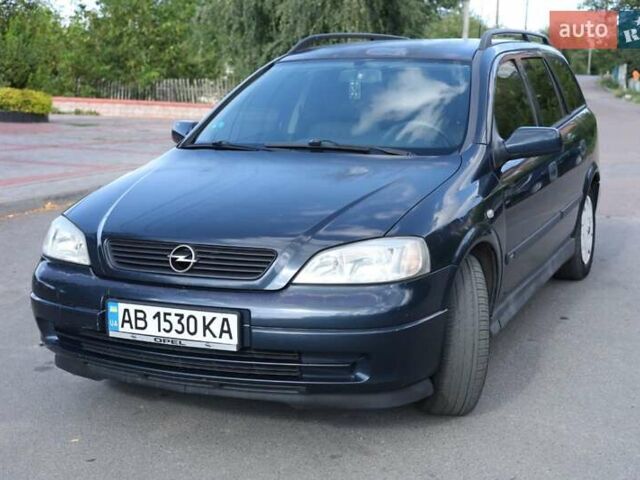 Синий Опель Астра, объемом двигателя 1.69 л и пробегом 270 тыс. км за 4200 $, фото 8 на Automoto.ua