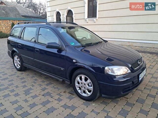 Синій Опель Астра, об'ємом двигуна 1.6 л та пробігом 233 тис. км за 3450 $, фото 72 на Automoto.ua