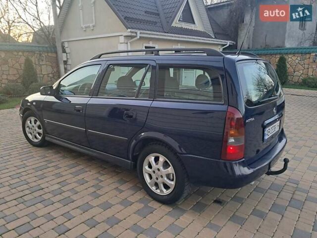 Синій Опель Астра, об'ємом двигуна 1.6 л та пробігом 233 тис. км за 3450 $, фото 22 на Automoto.ua