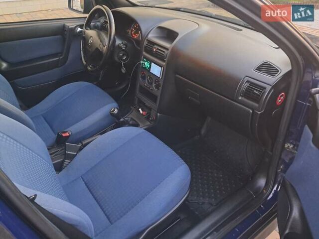 Синій Опель Астра, об'ємом двигуна 1.6 л та пробігом 233 тис. км за 3450 $, фото 51 на Automoto.ua