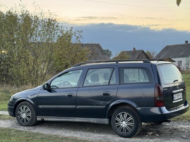 Синий Опель Астра, объемом двигателя 2 л и пробегом 250 тыс. км за 2350 $, фото 6 на Automoto.ua