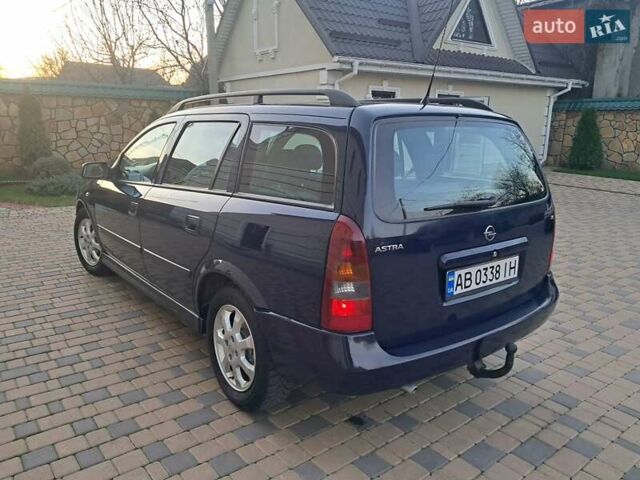 Синій Опель Астра, об'ємом двигуна 1.6 л та пробігом 233 тис. км за 3450 $, фото 21 на Automoto.ua