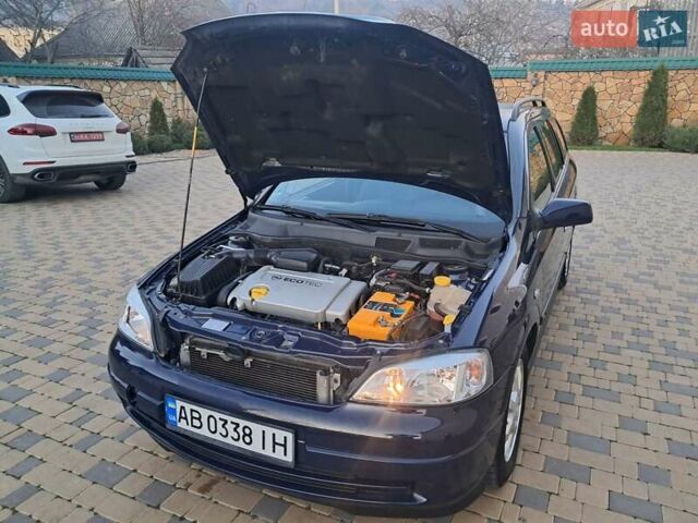 Синій Опель Астра, об'ємом двигуна 1.6 л та пробігом 233 тис. км за 3450 $, фото 64 на Automoto.ua