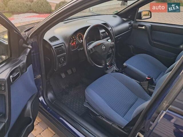 Синій Опель Астра, об'ємом двигуна 1.6 л та пробігом 233 тис. км за 3450 $, фото 45 на Automoto.ua