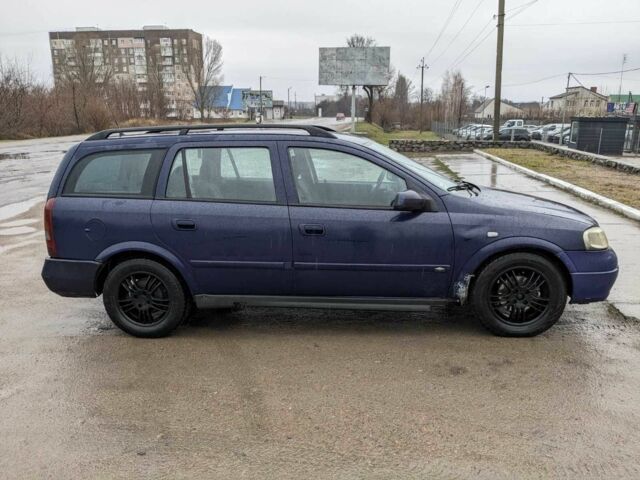 Синий Опель Астра, объемом двигателя 1.7 л и пробегом 1000 тыс. км за 1190 $, фото 2 на Automoto.ua