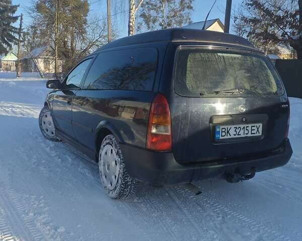 Синий Опель Астра, объемом двигателя 2 л и пробегом 400 тыс. км за 2150 $, фото 4 на Automoto.ua