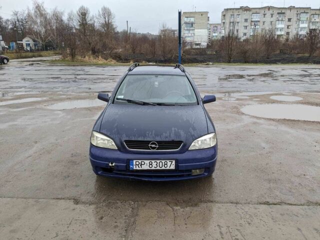 Синий Опель Астра, объемом двигателя 1.7 л и пробегом 1000 тыс. км за 1190 $, фото 1 на Automoto.ua