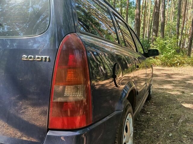 Синий Опель Астра, объемом двигателя 2 л и пробегом 341 тыс. км за 2850 $, фото 5 на Automoto.ua