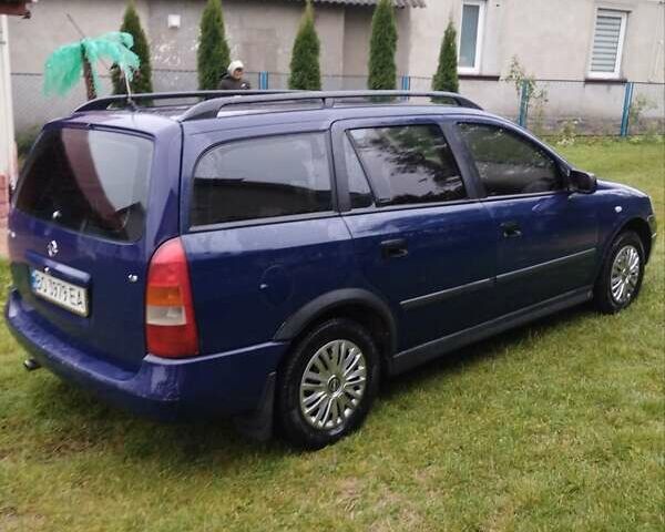 Синий Опель Астра, объемом двигателя 1.6 л и пробегом 390 тыс. км за 2500 $, фото 8 на Automoto.ua