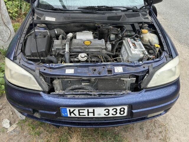 Синій Опель Астра, об'ємом двигуна 2 л та пробігом 288 тис. км за 500 $, фото 6 на Automoto.ua