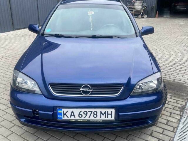Опель Астра 2004 в Боярка на Automoto.ua Синий Опель Астра, объемом двигателя 2 л и пробегом 288 тыс. км за 3650 $, фото 5 на Automoto.ua