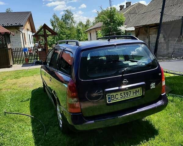 Синий Опель Астра, объемом двигателя 1.6 л и пробегом 298 тыс. км за 3600 $, фото 5 на Automoto.ua
