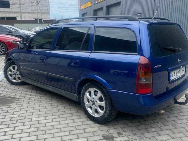 Опель Астра 2004 в Боярка на Automoto.ua Синий Опель Астра, объемом двигателя 2 л и пробегом 288 тыс. км за 3650 $, фото 2 на Automoto.ua