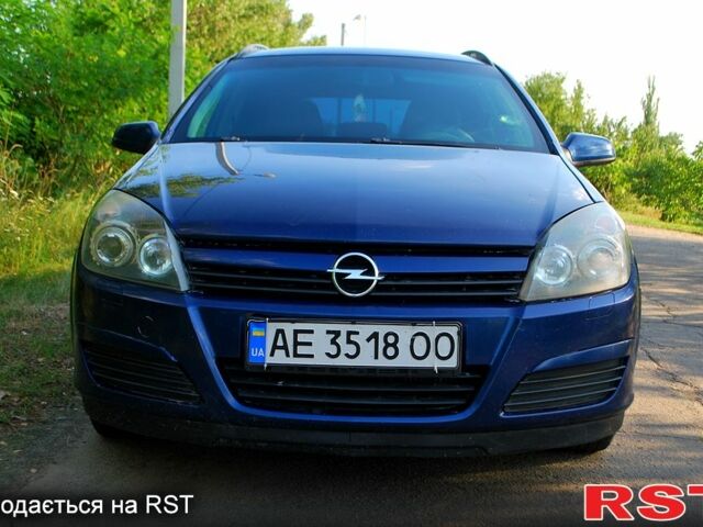 Синий Опель Астра, объемом двигателя 1.7 л и пробегом 375 тыс. км за 4900 $, фото 6 на Automoto.ua
