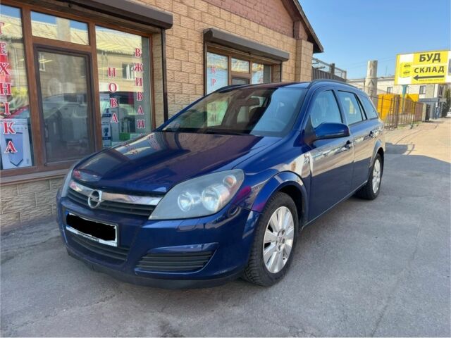 Синий Опель Астра, объемом двигателя 1.7 л и пробегом 303 тыс. км за 2150 $, фото 1 на Automoto.ua