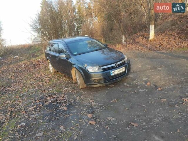 Синий Опель Астра, объемом двигателя 1.9 л и пробегом 330 тыс. км за 4600 $, фото 2 на Automoto.ua