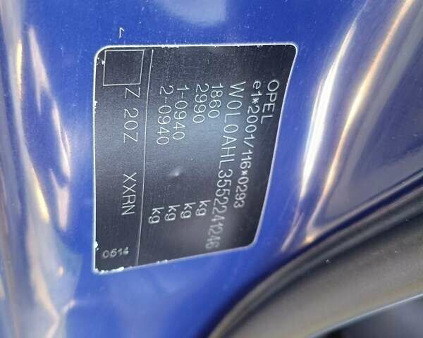 Синій Опель Астра, об'ємом двигуна 1.6 л та пробігом 190 тис. км за 4723 $, фото 5 на Automoto.ua