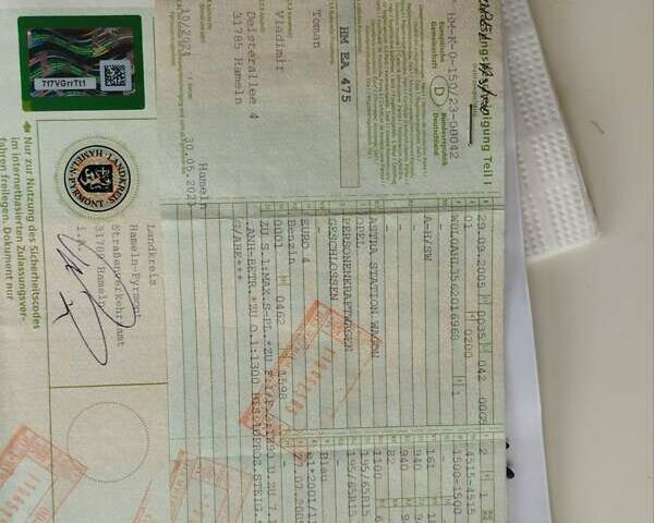 Синій Опель Астра, об'ємом двигуна 1.6 л та пробігом 221 тис. км за 4850 $, фото 16 на Automoto.ua