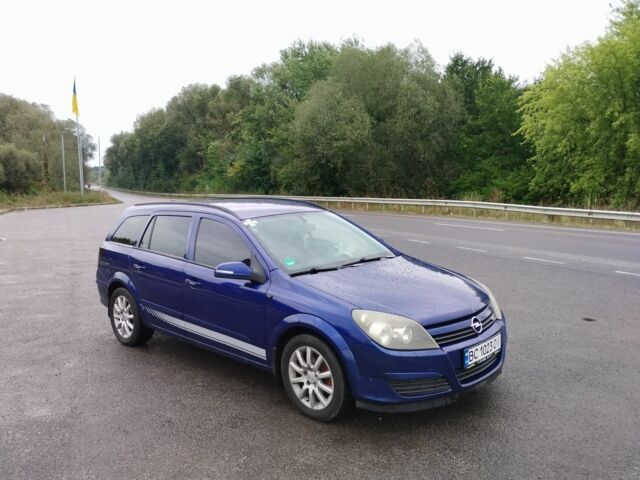 Синий Опель Астра, объемом двигателя 1.6 л и пробегом 195 тыс. км за 5350 $, фото 2 на Automoto.ua