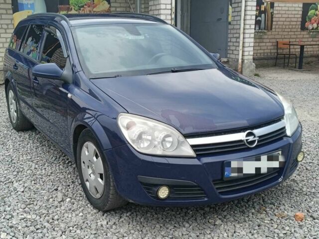 Синий Опель Астра, объемом двигателя 1.9 л и пробегом 340 тыс. км за 3200 $, фото 2 на Automoto.ua