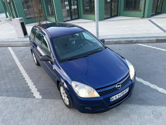 Синий Опель Астра, объемом двигателя 1.8 л и пробегом 353 тыс. км за 5700 $, фото 2 на Automoto.ua