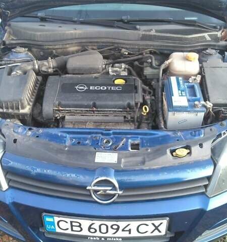Синий Опель Астра, объемом двигателя 1.6 л и пробегом 188 тыс. км за 4600 $, фото 6 на Automoto.ua