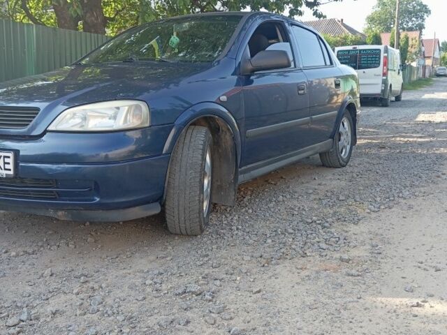 Синій Опель Астра, об'ємом двигуна 1 л та пробігом 260 тис. км за 3400 $, фото 3 на Automoto.ua