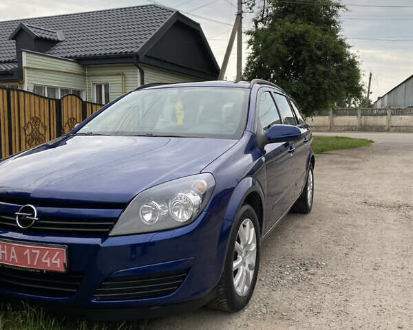 Синий Опель Астра, объемом двигателя 1.6 л и пробегом 217 тыс. км за 4650 $, фото 2 на Automoto.ua
