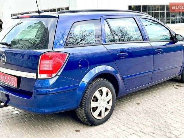 Синий Опель Астра, объемом двигателя 1.6 л и пробегом 260 тыс. км за 4900 $, фото 5 на Automoto.ua