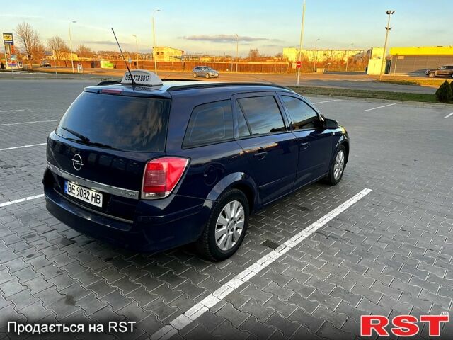 Синий Опель Астра, объемом двигателя 1.9 л и пробегом 320 тыс. км за 5000 $, фото 1 на Automoto.ua