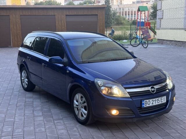 Синий Опель Астра, объемом двигателя 1.6 л и пробегом 218 тыс. км за 3650 $, фото 2 на Automoto.ua