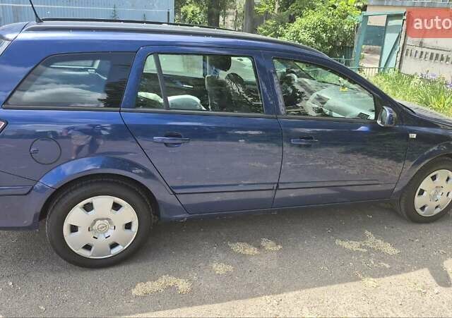 Синий Опель Астра, объемом двигателя 1.91 л и пробегом 277 тыс. км за 4400 $, фото 1 на Automoto.ua