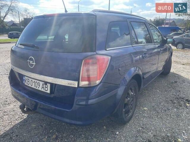 Синий Опель Астра, объемом двигателя 1.2 л и пробегом 338 тыс. км за 3800 $, фото 2 на Automoto.ua