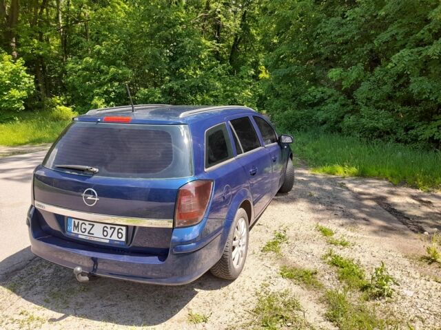 Синий Опель Астра, объемом двигателя 1.6 л и пробегом 165 тыс. км за 2900 $, фото 4 на Automoto.ua