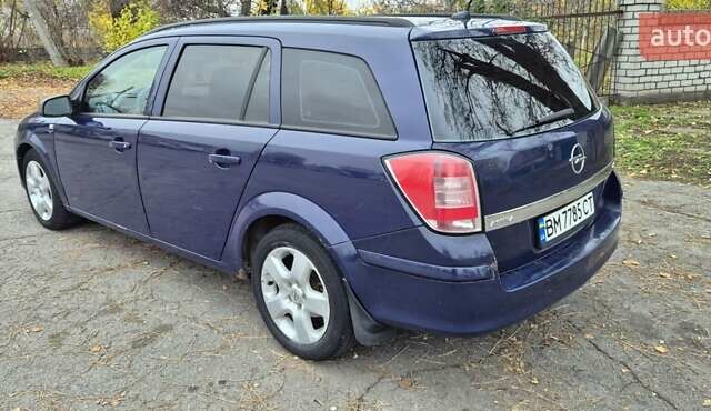 Синий Опель Астра, объемом двигателя 1.3 л и пробегом 370 тыс. км за 3800 $, фото 5 на Automoto.ua
