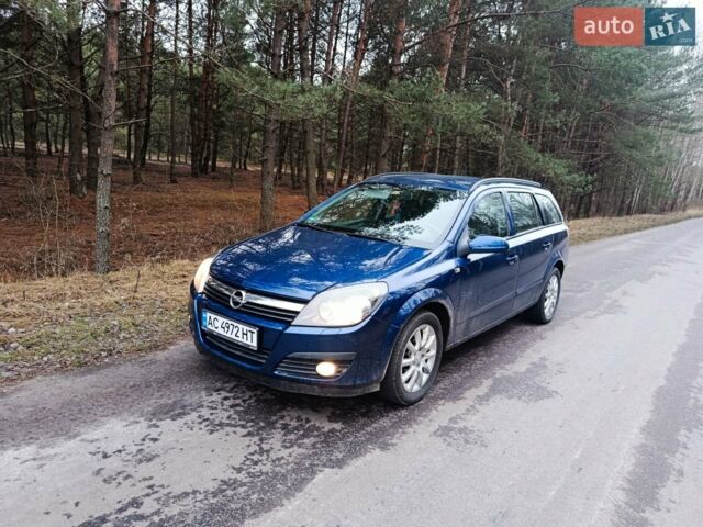 Синий Опель Астра, объемом двигателя 1.6 л и пробегом 216 тыс. км за 4500 $, фото 4 на Automoto.ua