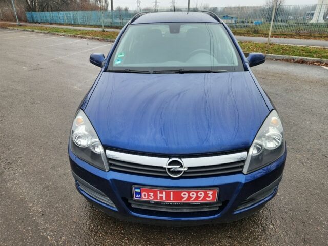 Синий Опель Астра, объемом двигателя 1.6 л и пробегом 175 тыс. км за 4990 $, фото 1 на Automoto.ua